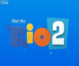 пазл Логотип Рио 2 фильм